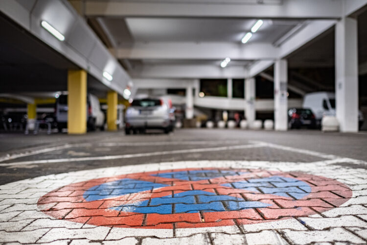 Wildes Parken in U2