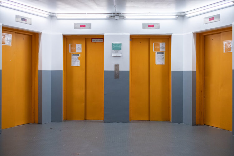 Renovierung der Fahrstuhlvorräume